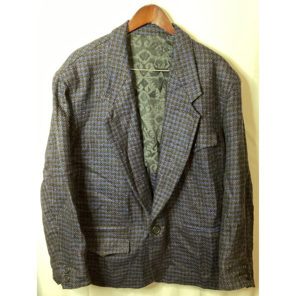 Vintage 80’s‎ BYBLOS Women Blazer Jacket Lightweight Wool Women Size 16